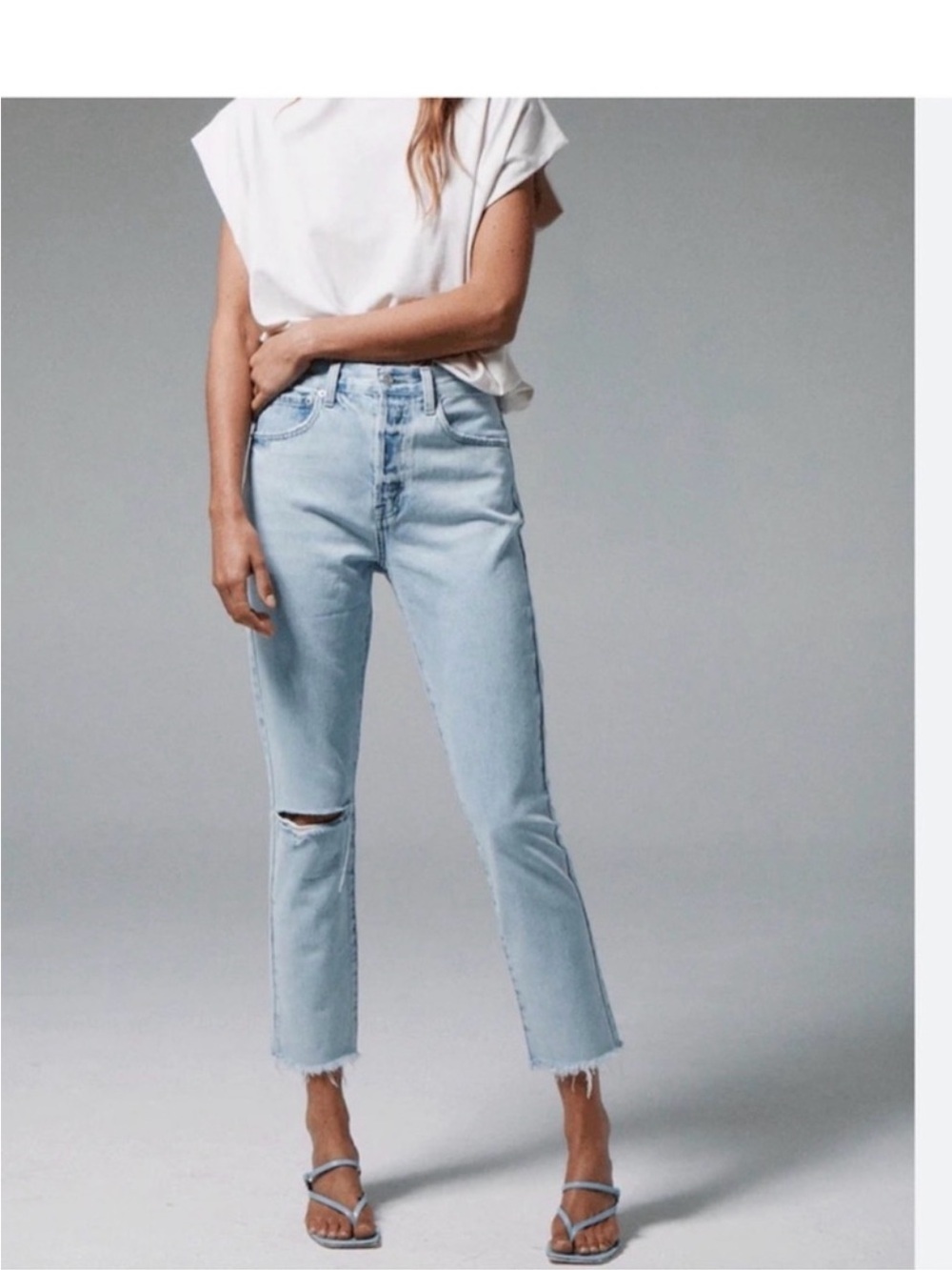 Pistola Keaton high rise slim straight jeans NWT size 29